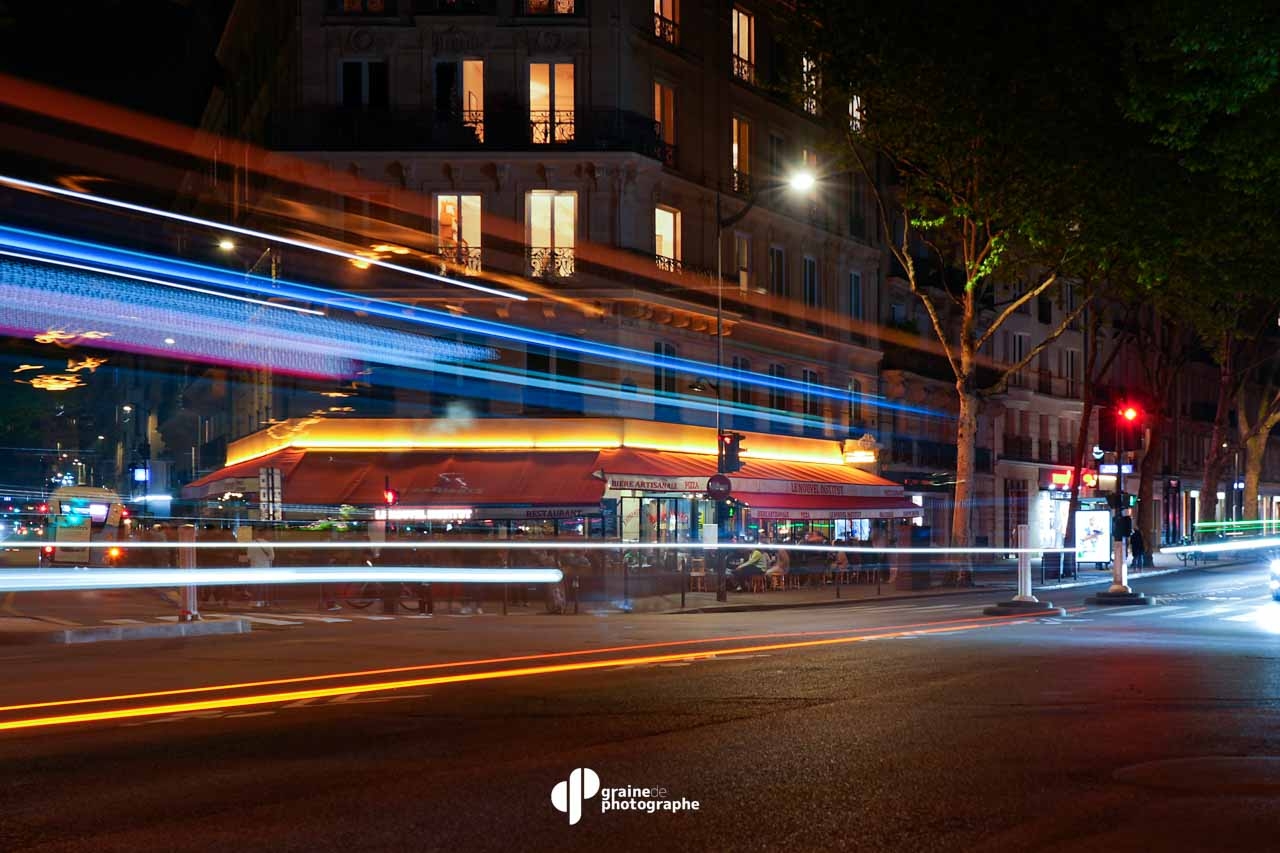 Photo de nuit Paris