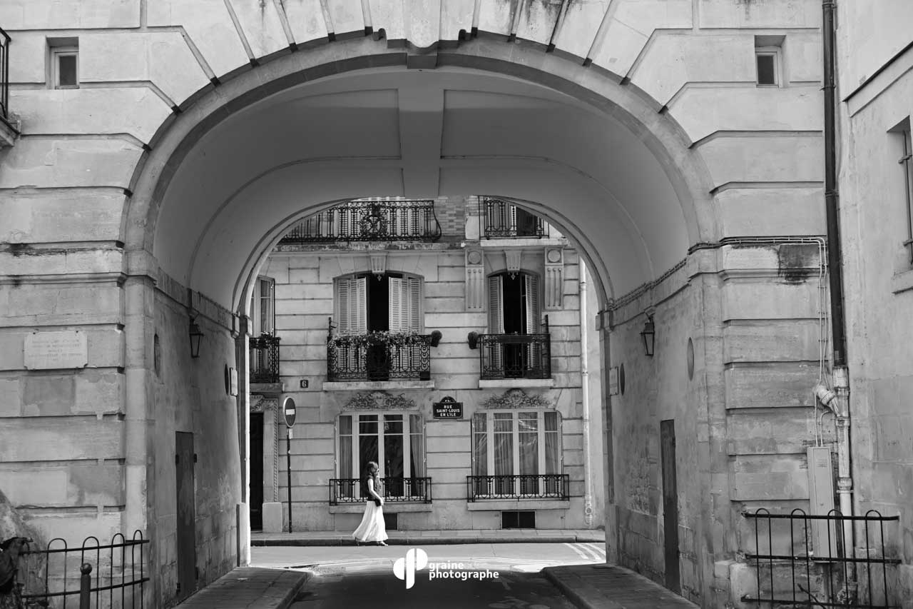 Noir et blanc Paris