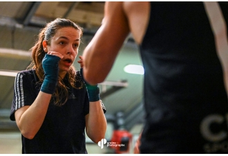 Atelier photo de sport consacré à la boxe