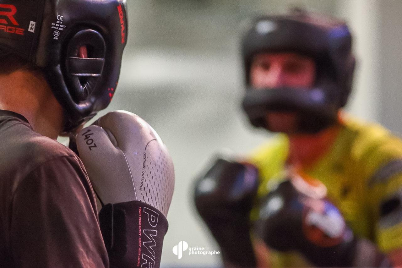 Atelier photo de sport consacré à la boxe