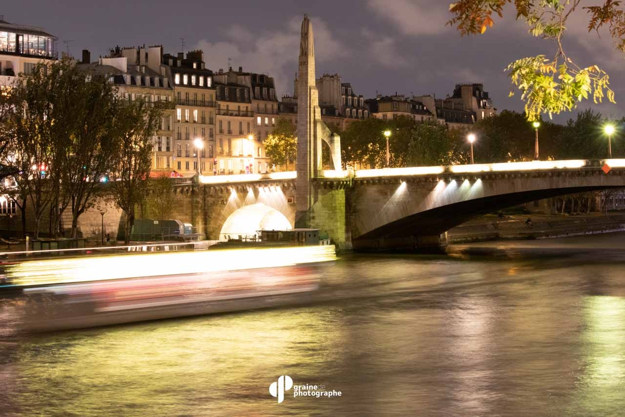 Photo de nuit Paris