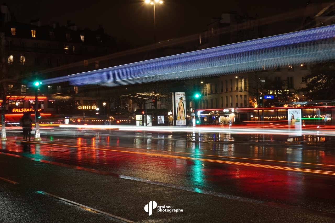 Photo de nuit Paris