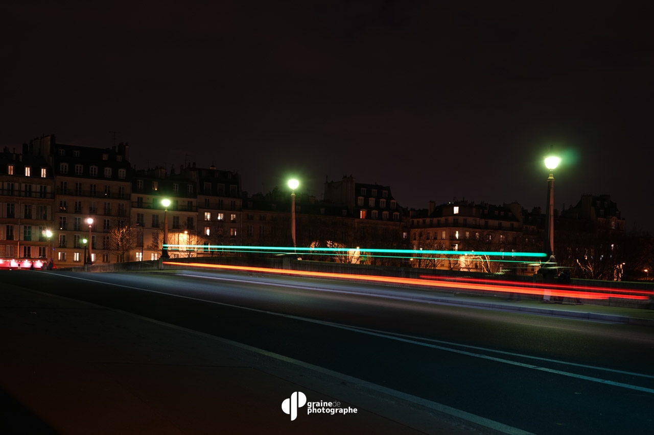 Photo de nuit Paris